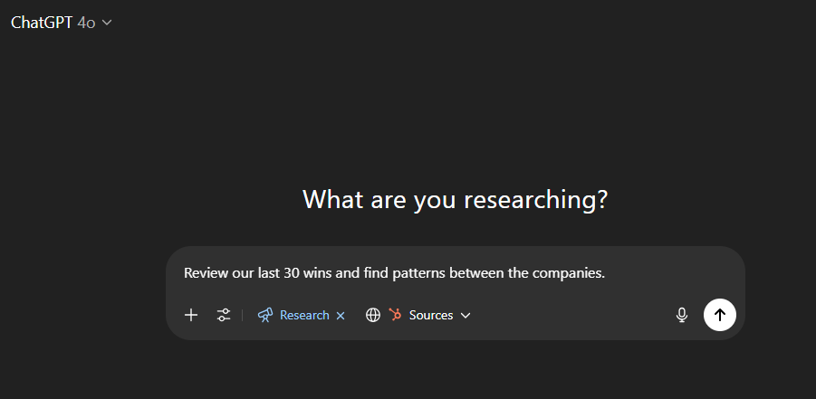 Unlocking Actionable Insights with HubSpot’s Deep Research for ChatGPT